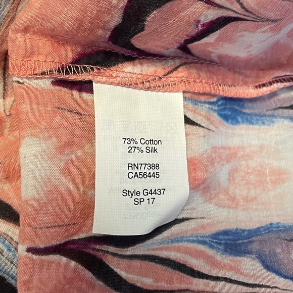 J. Crew silk blend blouse, beautiful light weight and flowey. So feminine! - Picture 5 of 5